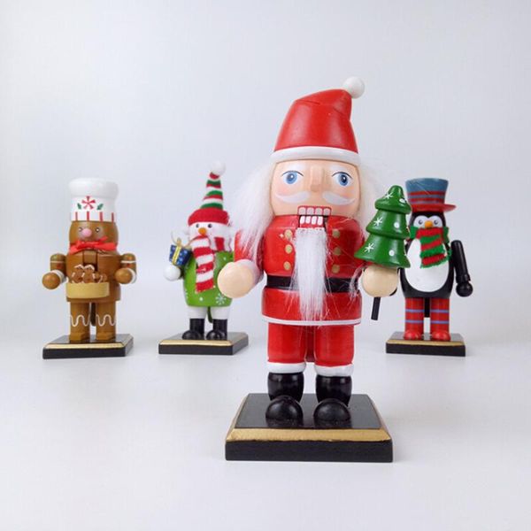 decorative objects & figurines 4pcs/lot creative nutcracker puppet soldier the gift of children for home party christmas bookcase decoration
decorative objects & figurines 4pcs/lot creative nutcracker puppet soldier the gift of children for home party christmas bookcase decoration