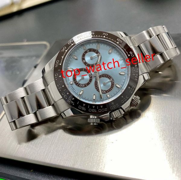 u1 factory men's luxury watch 40mm 116506 116519 116503 stainless steel strap ice blue dial no chronograph men's sport wristwatch, Slivery;brown
u1 factory men's luxury watch 40mm 116506 116519 116503 stainless steel strap ice blue dial no chronograph men's sport wristwatch, Slivery;brown