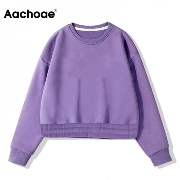 aachoae autumn winter cropped sweatshirt women batwing long sleeve pullover female o neck fleece hoodies sudaderas 201201, Black
aachoae autumn winter cropped sweatshirt women batwing long sleeve pullover female o neck fleece hoodies sudaderas 201201, Black