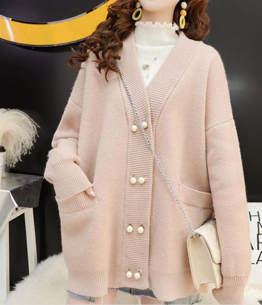 2021 spring and autumn winter with new style fashion long sleeve women's sweater coat@238, White;black
2021 spring and autumn winter with new style fashion long sleeve women's sweater coat@238, White;black
