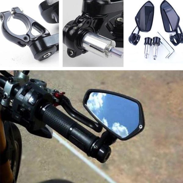 2 pcs universal motorcycle aluminum 7/8" 22mm bar end side rearview mirror universal motorbike bike handlebar rear view mirrors1
2 pcs universal motorcycle aluminum 7/8" 22mm bar end side rearview mirror universal motorbike bike handlebar rear view mirrors1