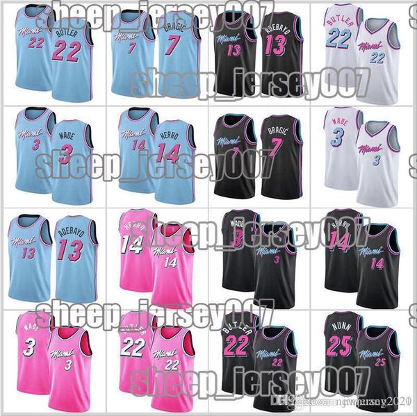 dwyane 3 wade jimmy 22 butler miami heat jersey goran 7 dragic tyler 14 herro bam 13 adebayo jersey duncan 55 robinson basketball, Black;red
dwyane 3 wade jimmy 22 butler miami heat jersey goran 7 dragic tyler 14 herro bam 13 adebayo jersey duncan 55 robinson basketball, Black;red