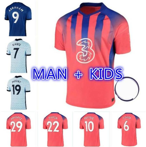 20 21 soccer jerseys abraham werner havertz chilwell ziyech lampard football shirt pulisic camiseta kante mount 2020 2021 men + kids kit set, Black;yellow
20 21 soccer jerseys abraham werner havertz chilwell ziyech lampard football shirt pulisic camiseta kante mount 2020 2021 men + kids kit set, Black;yellow