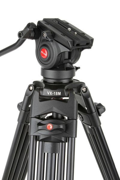 1.8m viltrox vx-18m pro heay duty aluminum video tripod + fluid pan head + carry bag for camera dv dslr very stable y1117
1.8m viltrox vx-18m pro heay duty aluminum video tripod + fluid pan head + carry bag for camera dv dslr very stable y1117