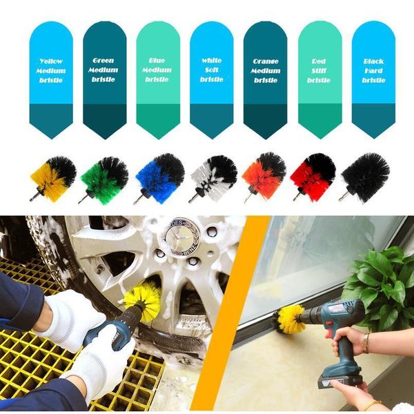 6pcs/set electric drill power scrub clean brush electric drill brush kit for grout, tiles,bathroom, k bbyfga
6pcs/set electric drill power scrub clean brush electric drill brush kit for grout, tiles,bathroom, k bbyfga