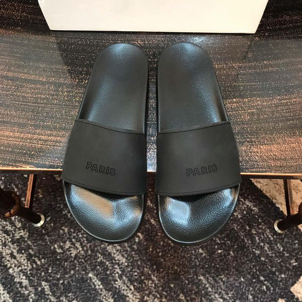 new version paris slides mens womens summer sandals beach slippers ladies flip flops black leisure slider chaussures fashion scuffs footwear
new version paris slides mens womens summer sandals beach slippers ladies flip flops black leisure slider chaussures fashion scuffs footwear