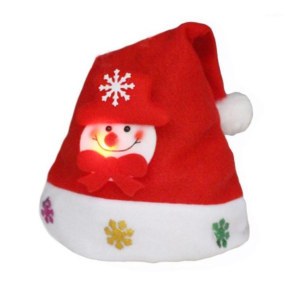 led christmas hat glowing santa caps christmas decorations lovely snowman elk hat for children new year's decor kids gifts1
led christmas hat glowing santa caps christmas decorations lovely snowman elk hat for children new year's decor kids gifts1