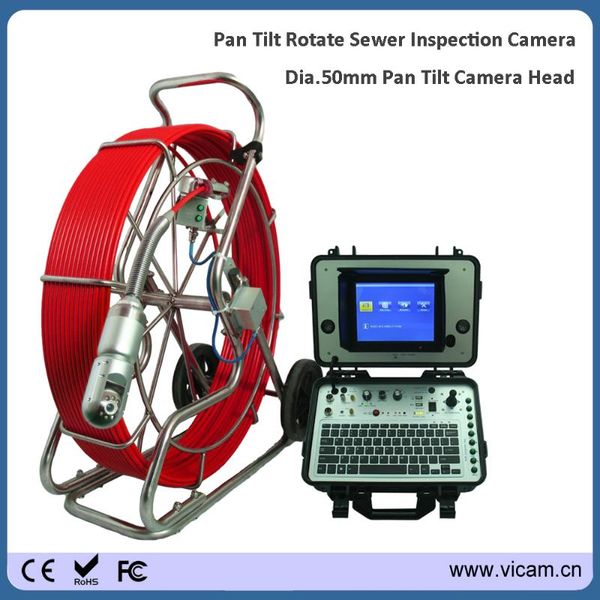 vicam underground borescope pan tilt camera 60m 9mm rigid cable pipeline detection cctv camera with 120g dvr control box
vicam underground borescope pan tilt camera 60m 9mm rigid cable pipeline detection cctv camera with 120g dvr control box