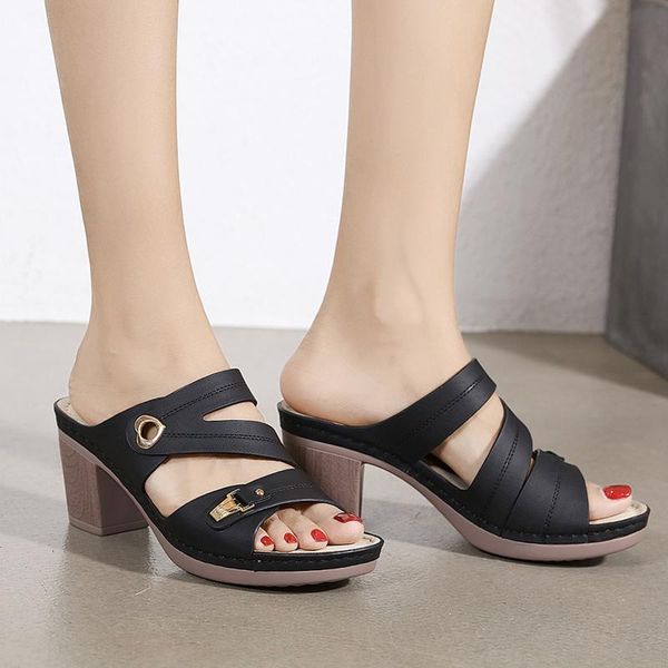 fashion women shoes open-toe breathable high heels women sandals 2021 casual thick shoes summer beach holiday leisure sandals, Black
fashion women shoes open-toe breathable high heels women sandals 2021 casual thick shoes summer beach holiday leisure sandals, Black