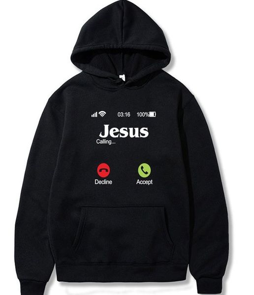 jesus hoodies funny calling accept or decline that is question design faith sweatshirt cotton fashionable pullover asian size s-4xl, Black
jesus hoodies funny calling accept or decline that is question design faith sweatshirt cotton fashionable pullover asian size s-4xl, Black