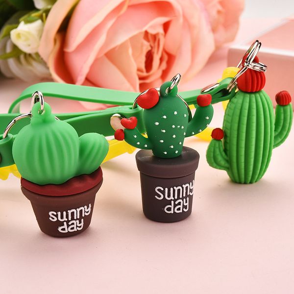 car potted keychain chain simulation plant cactus mini silicone key ring gift jewelry wholesale k2372, Silver
car potted keychain chain simulation plant cactus mini silicone key ring gift jewelry wholesale k2372, Silver