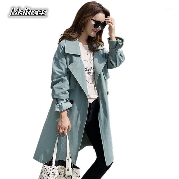 women's trench coats spring women's coat 2021 streetwear casual windbreaker women solid long double breasted female plus size fy01, Tan;black
women's trench coats spring women's coat 2021 streetwear casual windbreaker women solid long double breasted female plus size fy01, Tan;black