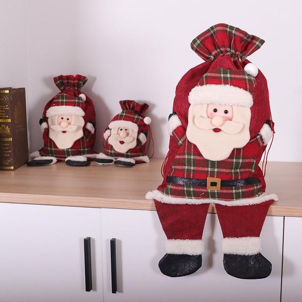 christmas decorations santa claus gift bags, cute candy treat bags socks stocking with drawstring for party decoration 2021 year1
christmas decorations santa claus gift bags, cute candy treat bags socks stocking with drawstring for party decoration 2021 year1