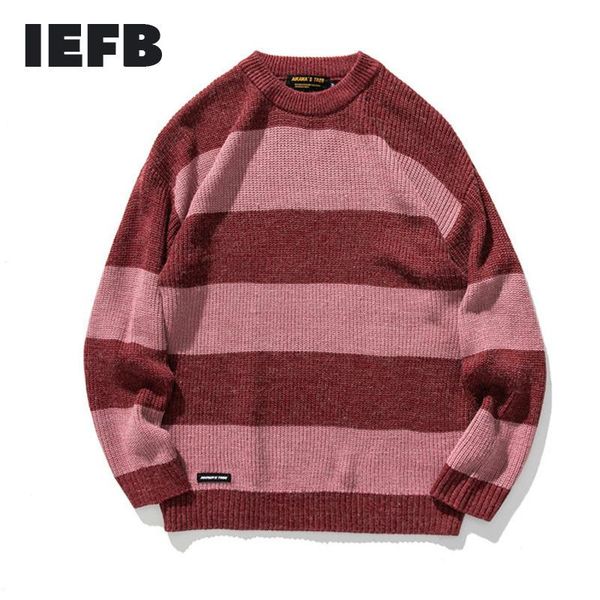 men's sweaters iefb /men's clothing 2021 autumn pullover sweater ins trendy striped contrast color loose round neck kintted for, White;black
men's sweaters iefb /men's clothing 2021 autumn pullover sweater ins trendy striped contrast color loose round neck kintted for, White;black