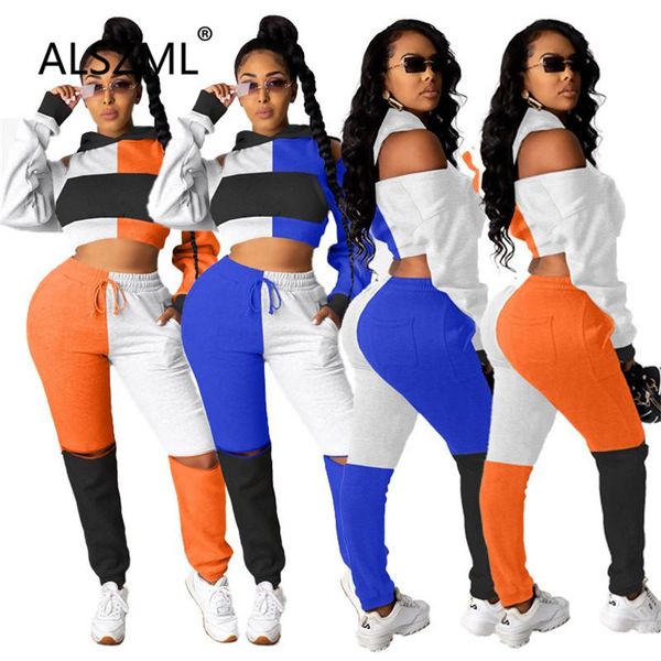 fall two 2 piece set for women outdoor hooded crop patchwork legging pants set tracksuit fitness matching outfit, Gray
fall two 2 piece set for women outdoor hooded crop patchwork legging pants set tracksuit fitness matching outfit, Gray