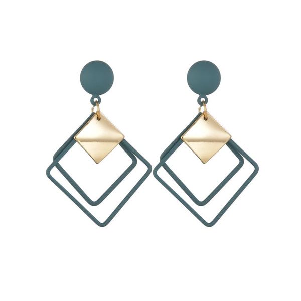 uam korean cute trendy blue geometric long rule big multiple square drop earrings for women classic fashion party gift wholesale, Silver
uam korean cute trendy blue geometric long rule big multiple square drop earrings for women classic fashion party gift wholesale, Silver
