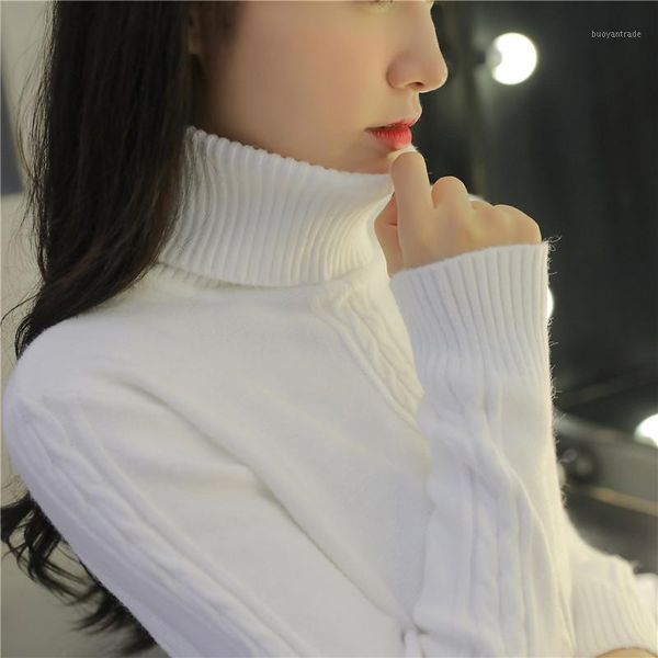 women's sweaters thick autumn winter knitted pull femme hiver pullovers long sleeve solid color slim elastic sweater women turtleneck1, White;black
women's sweaters thick autumn winter knitted pull femme hiver pullovers long sleeve solid color slim elastic sweater women turtleneck1, White;black