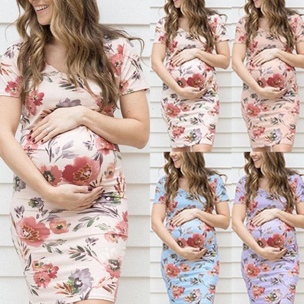 designer floral maternity dress pregnant mother summer dresses women black friday 2021 deals, White
designer floral maternity dress pregnant mother summer dresses women black friday 2021 deals, White