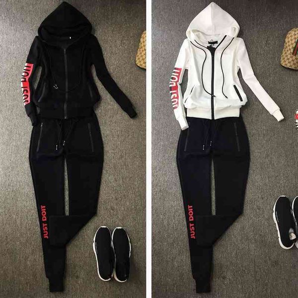 2022 factory wholesale new model autumn winter pure cotton casual sportswear set women's fashion two-piece set, slim and trendy, Black
2022 factory wholesale new model autumn winter pure cotton casual sportswear set women's fashion two-piece set, slim and trendy, Black