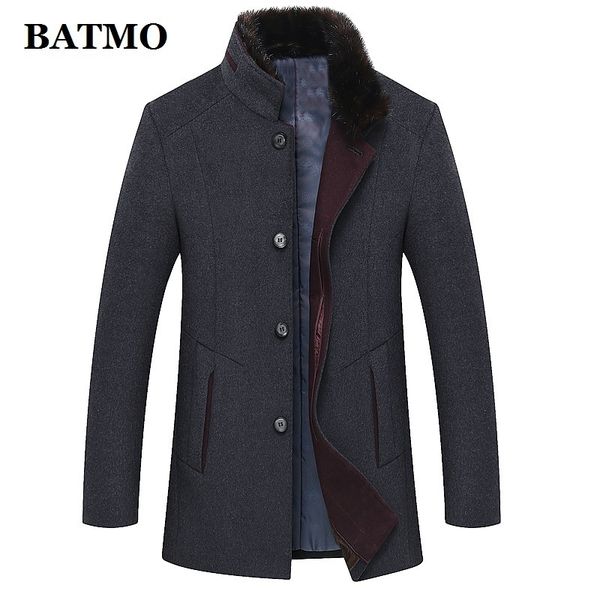 batmo new arrival winter wool casual trench coat men,men's thicked wool jackets plus-size m-6xl 1658 201120, Black
batmo new arrival winter wool casual trench coat men,men's thicked wool jackets plus-size m-6xl 1658 201120, Black