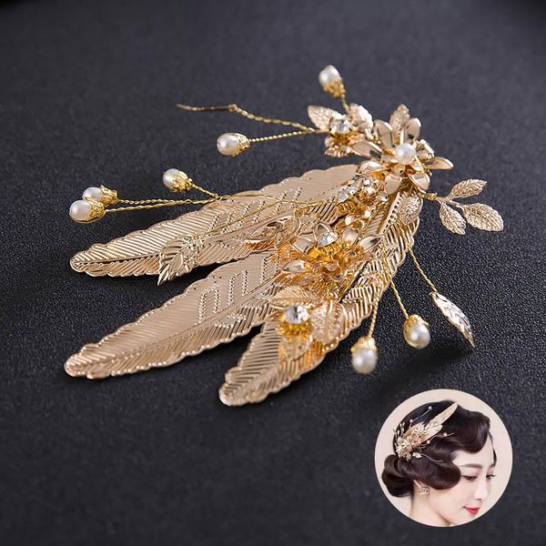 gold leaf pearl handmade hair pins headpiece women girls hairpins hair pin tiaras crown jewelry wedding accessories bh, Golden;silver
gold leaf pearl handmade hair pins headpiece women girls hairpins hair pin tiaras crown jewelry wedding accessories bh, Golden;silver