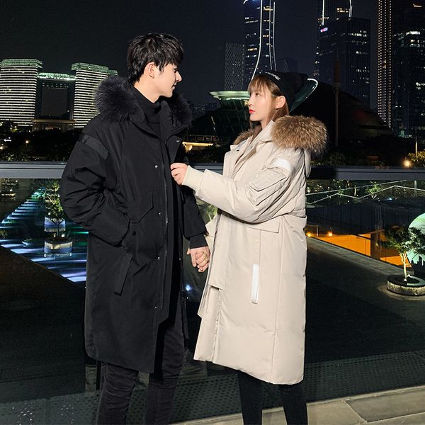 a undertakes the new winter 2020 men and women down jacket fashion leisure male long couple costume jacket q1209, Black
a undertakes the new winter 2020 men and women down jacket fashion leisure male long couple costume jacket q1209, Black