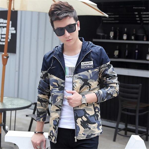 camouflage hoodies men jacket 2017 new mens outwear men's coats korean version camouflage jacket male slim windbreaker jackets1, Black;brown
camouflage hoodies men jacket 2017 new mens outwear men's coats korean version camouflage jacket male slim windbreaker jackets1, Black;brown