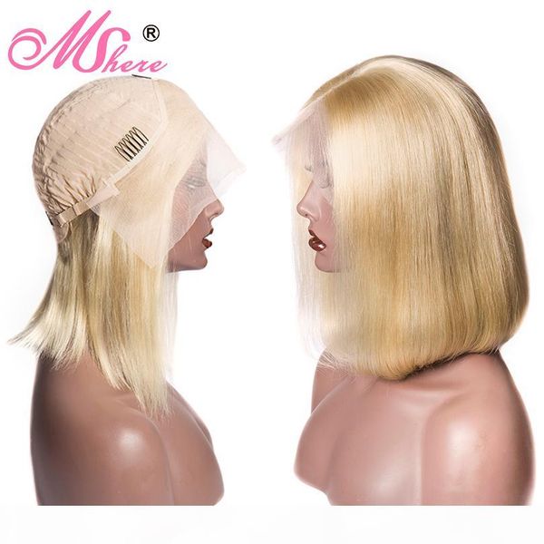 13x4 mshere 613 фронт шнурок человеческих волосы парики бразильского straight боб парик для женщин черного blond lace фронтальных 150% remy, Black
13x4 mshere 613 фронт шнурок человеческих волосы парики бразильского straight боб парик для женщин черного blond lace фронтальных 150% remy, Black