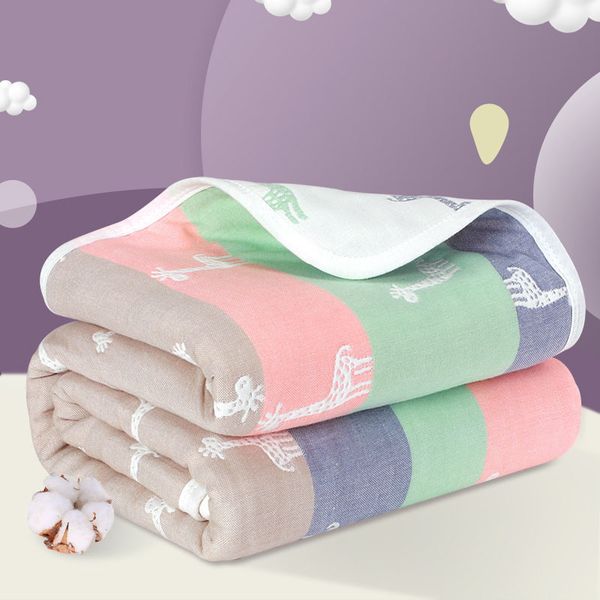 11 patterns baby blankets 6 layers muslin swaddle newborn sleeping cotton quilt bed cover muslin diapers stroller cover lj201105
11 patterns baby blankets 6 layers muslin swaddle newborn sleeping cotton quilt bed cover muslin diapers stroller cover lj201105