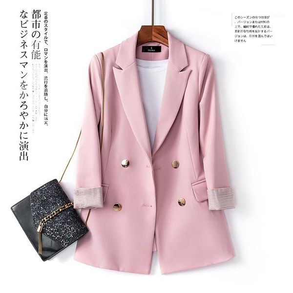women's suits & blazers large size retro women blazer simple loose solid pink suit jacket long sleeve casual branco korean mm60nxz1, White;black
women's suits & blazers large size retro women blazer simple loose solid pink suit jacket long sleeve casual branco korean mm60nxz1, White;black