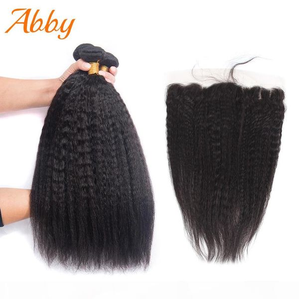 yaki straight hair bundles with frontal abby remy hair 3 4 bundles with 13x4 frontal malaysian 100% human hair extensions, Black
yaki straight hair bundles with frontal abby remy hair 3 4 bundles with 13x4 frontal malaysian 100% human hair extensions, Black