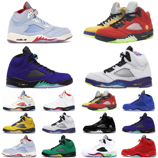 new jumpman 5 5s men basketball shoes what the alternate bel fire red black athletic mens trainers sports sneakers size 7-13, White;red
new jumpman 5 5s men basketball shoes what the alternate bel fire red black athletic mens trainers sports sneakers size 7-13, White;red