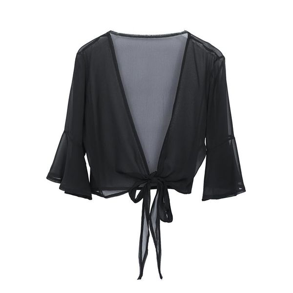 women's jackets korean style office chiffon slim lantern sleeve thin v-neck bow open stitch plus size xl-4xl women coats 2021 summer to, Black;brown
women's jackets korean style office chiffon slim lantern sleeve thin v-neck bow open stitch plus size xl-4xl women coats 2021 summer to, Black;brown