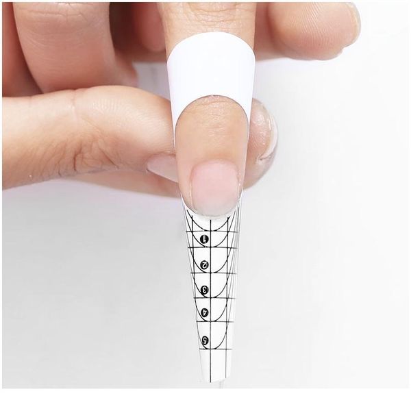 50pc/lot nail art tools nail forms extension acrylic builder form guide for nail extension stencil manicu sqcuhb, Black
50pc/lot nail art tools nail forms extension acrylic builder form guide for nail extension stencil manicu sqcuhb, Black