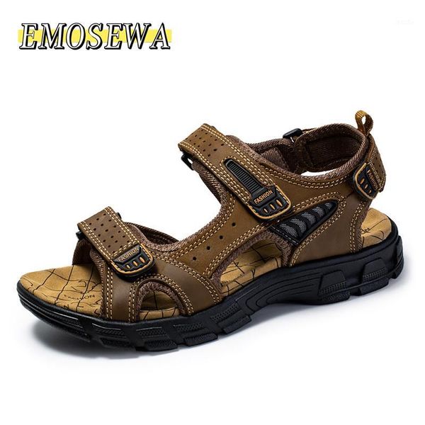 sandals men shoes genuine leather casual outdoor beach fashion sneakers big size 38-461, Black
sandals men shoes genuine leather casual outdoor beach fashion sneakers big size 38-461, Black
