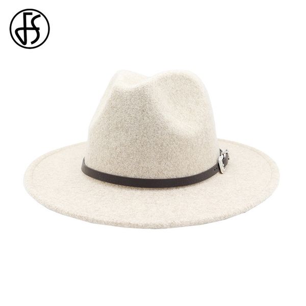 fs winter autumn white wool fedora hat women men gentleman lady wide brim jazz church panama sombrero cap with leather ribbon t200118, Blue;gray
fs winter autumn white wool fedora hat women men gentleman lady wide brim jazz church panama sombrero cap with leather ribbon t200118, Blue;gray