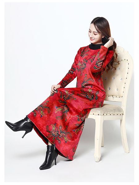 new national style winter ladies printing plus velvet long temper loose paragraph big dress size ih6t vo7y, Black;gray
new national style winter ladies printing plus velvet long temper loose paragraph big dress size ih6t vo7y, Black;gray