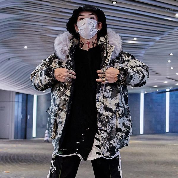 2019 winter fashion men oversize camouflage jackets hip hop fur coats men new design hip hop streetwear1, Black
2019 winter fashion men oversize camouflage jackets hip hop fur coats men new design hip hop streetwear1, Black