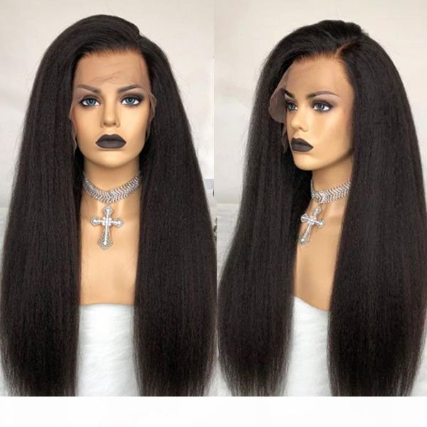 kinky straight wig hd glueless full lace human hair wigs for women 30 inch full lace wig fake scalp 250 density wig, Black;brown
kinky straight wig hd glueless full lace human hair wigs for women 30 inch full lace wig fake scalp 250 density wig, Black;brown