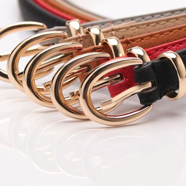 women leather belt thin skinny metal buckle waistband ladies adjustable dress belt candy color cinturon mujer female accessories wmtkvp, Black;brown
women leather belt thin skinny metal buckle waistband ladies adjustable dress belt candy color cinturon mujer female accessories wmtkvp, Black;brown
