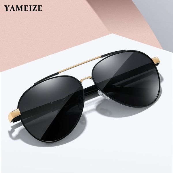 sunglasses yameize retro classic pilot polarized men women brand design metal frame vintage driving glasses gafas, White;black
sunglasses yameize retro classic pilot polarized men women brand design metal frame vintage driving glasses gafas, White;black