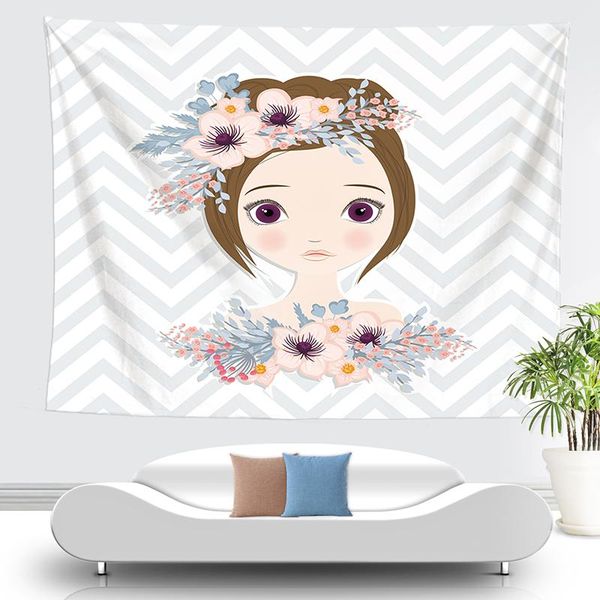 flower girl tapestry home decor dorm drap mur decoracion pared wall carpet tenture mural
flower girl tapestry home decor dorm drap mur decoracion pared wall carpet tenture mural