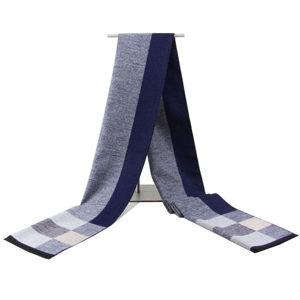 new style men plaid scarf autumn winter fashion classic cashmere trend middleaged mens casual tassel scarf, Blue;gray
new style men plaid scarf autumn winter fashion classic cashmere trend middleaged mens casual tassel scarf, Blue;gray