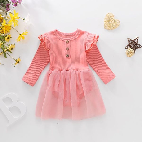 girl's dresses 2021 autumn infant baby girls romper dress mesh stitching sweet lotus leaf sleeves single breasted decoration prom costu, Red;yellow
girl's dresses 2021 autumn infant baby girls romper dress mesh stitching sweet lotus leaf sleeves single breasted decoration prom costu, Red;yellow