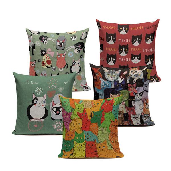 linen cushion cover cartoon cat creative animation backrest pillowcase square car sofa home decor printed customize
linen cushion cover cartoon cat creative animation backrest pillowcase square car sofa home decor printed customize