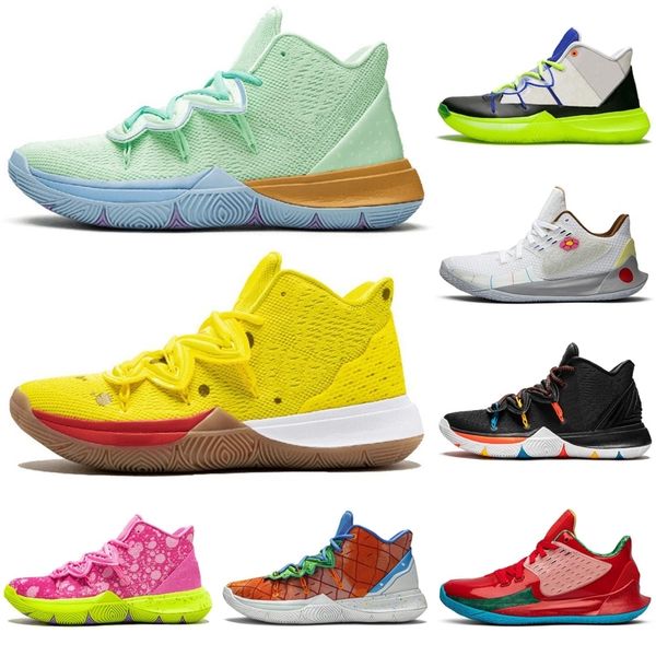 classic kyrie irving\rspongebob 5 5s jumpman men basketball shoes friends cny patrick mens trainers sports sneakers size 7-12
classic kyrie irving\rspongebob 5 5s jumpman men basketball shoes friends cny patrick mens trainers sports sneakers size 7-12