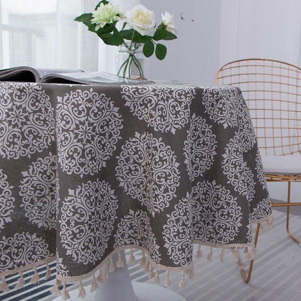 table cloth european style cotton and linen round tablecloth dining printed decorative el cover country
table cloth european style cotton and linen round tablecloth dining printed decorative el cover country
