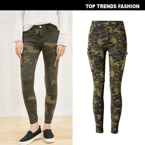 womens camouflage jogging jeans side pocket zipper trousers street style plus size pants 2728, Blue
womens camouflage jogging jeans side pocket zipper trousers street style plus size pants 2728, Blue