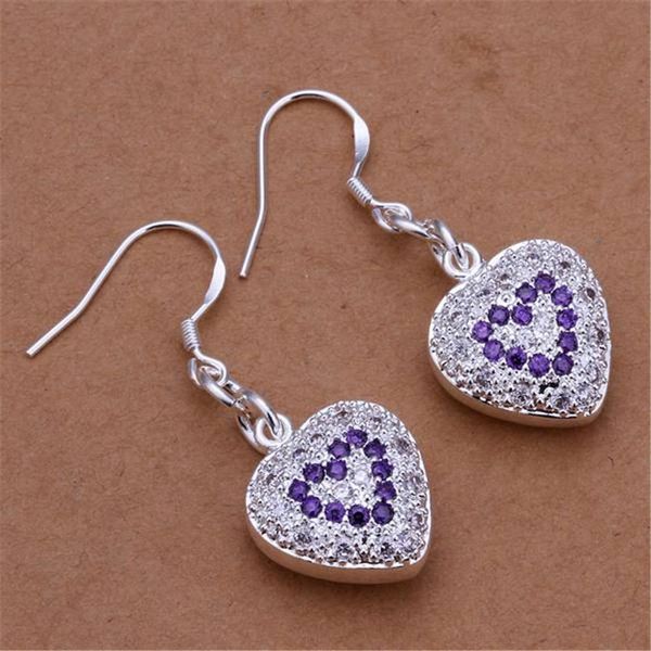 wholesale retro heart charms women purple crystal heart silver color earrings selling fashion jewelry h sqczec, Golden
wholesale retro heart charms women purple crystal heart silver color earrings selling fashion jewelry h sqczec, Golden