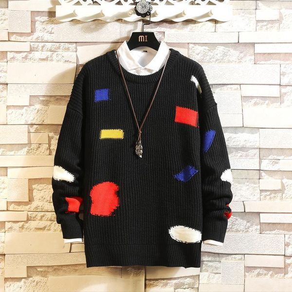 men's sweaters men's spring autumn winter clothes 2021 pull oversize -4xl 5xl korea style casual standard pullovers1, White;black
men's sweaters men's spring autumn winter clothes 2021 pull oversize -4xl 5xl korea style casual standard pullovers1, White;black